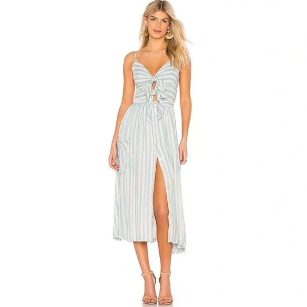 Rebecca Minkoff Blue Stripe Dress - Size XS
